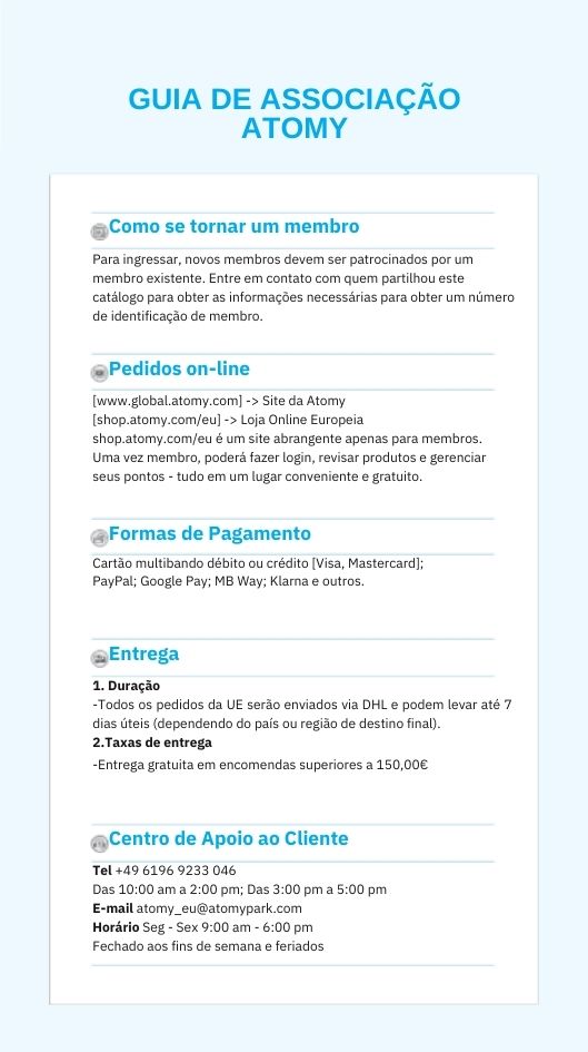 guia de consumidor atomy