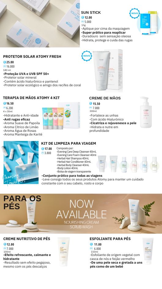 terapia de mãos e pés sul coreana atomy