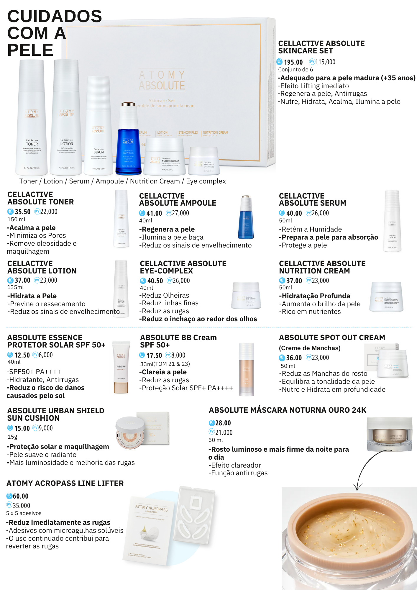 Skincare Coreana pele Madura Atomy 2026
