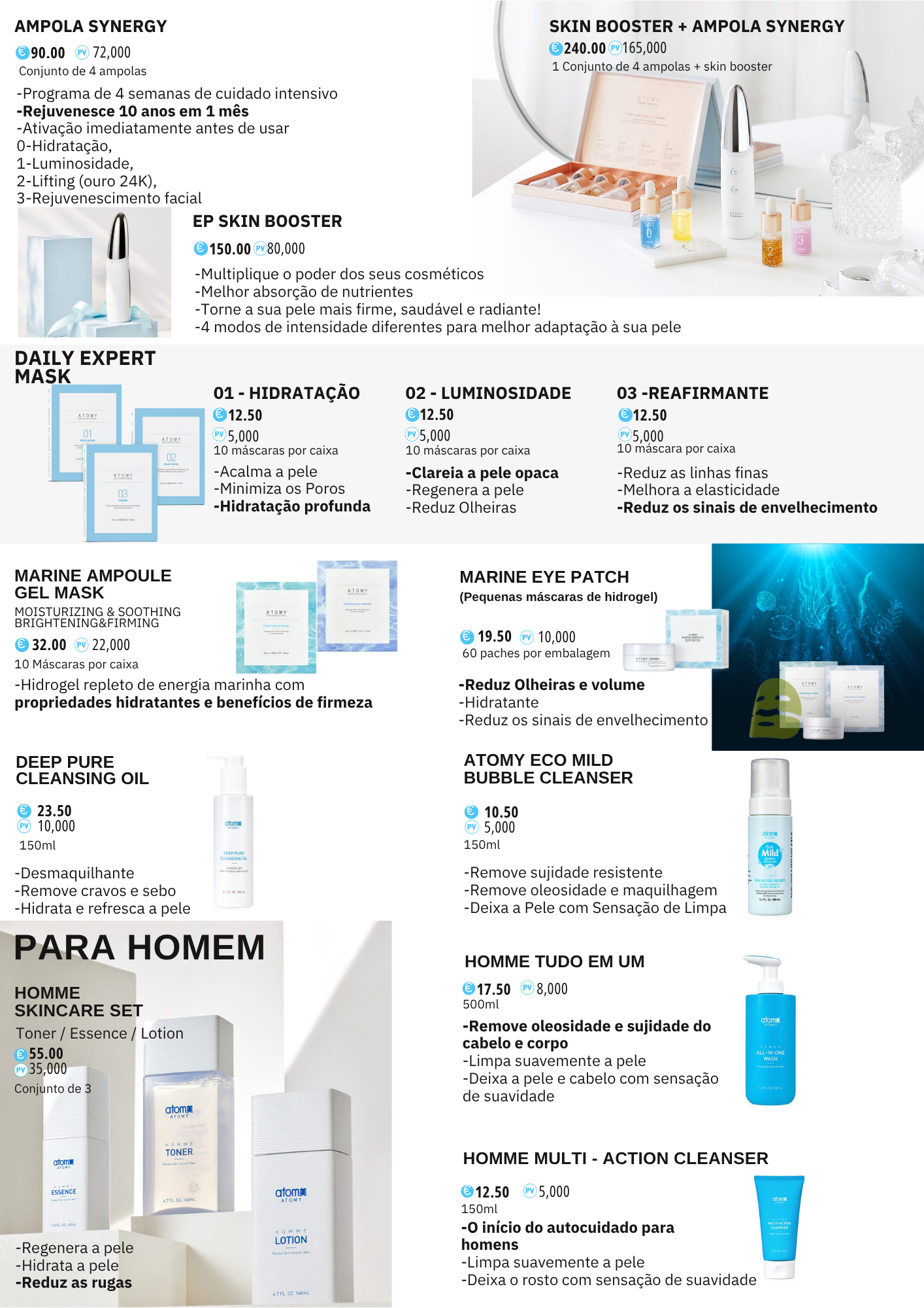 Limpeza de Pele Coreana Atomy 2026